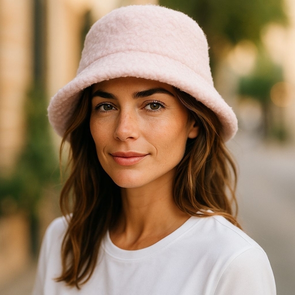 Forever 21 Accessories - Bucket Hat Baby Pink One Size Forever 21 NWT